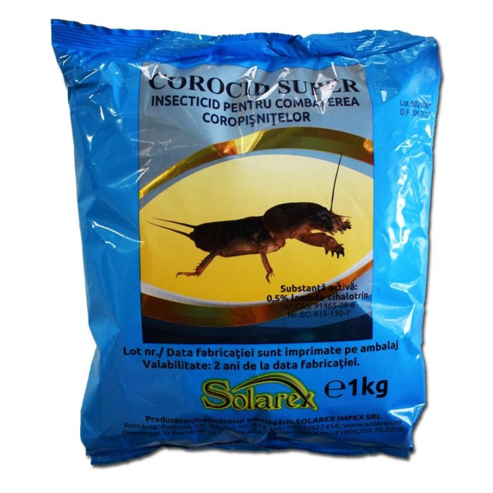 Insecticid Corocid Super, 1 kilogram, combaterea coropisnitelor