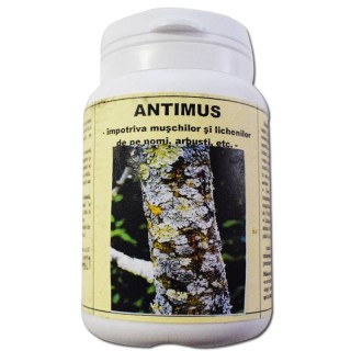 Antimus, impotriva muschilor si lichenilor la pomi, arbusti, 100 grame