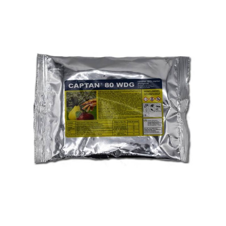 fungicid captan 80 wdg, 150 grame