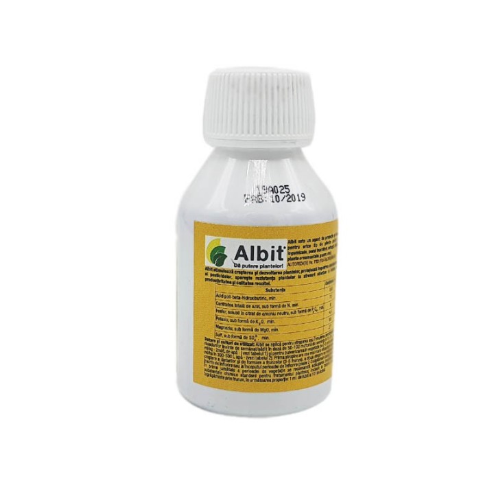 Biostimulator natural Albit, organic, destinat cresterii plantelor