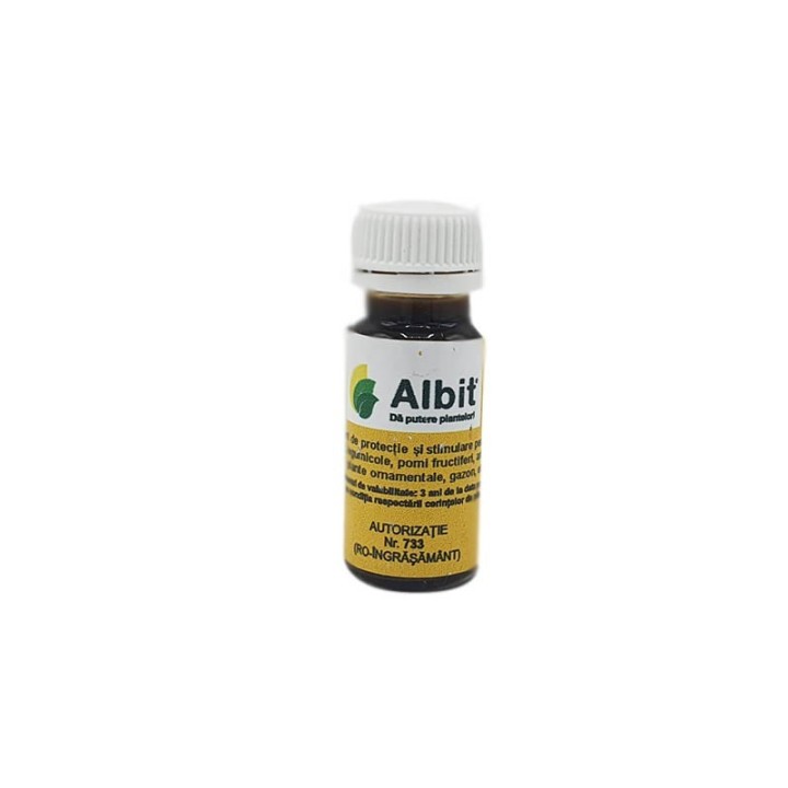 Biostimulator natural Albit, organic, destinat cresterii plantelor