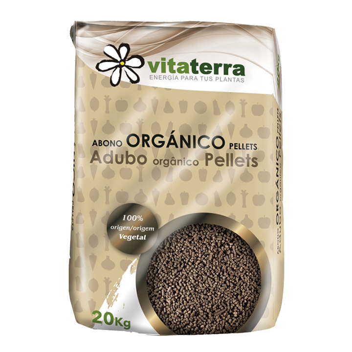 Abono, ingrasamant organic tip pelet - 20 kg
