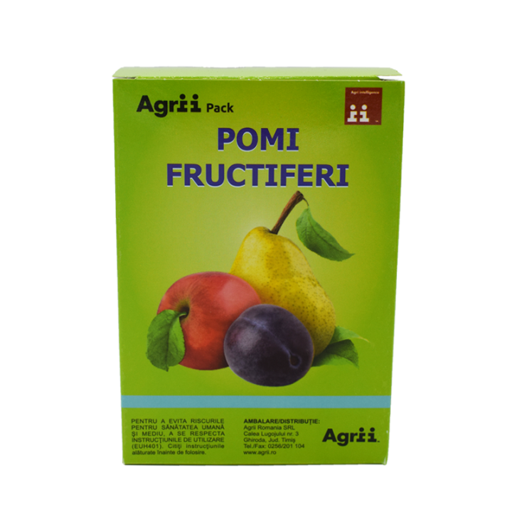 Pachet pentru pomi fructiferi, Agrii Pack, pentru 10 l de apa