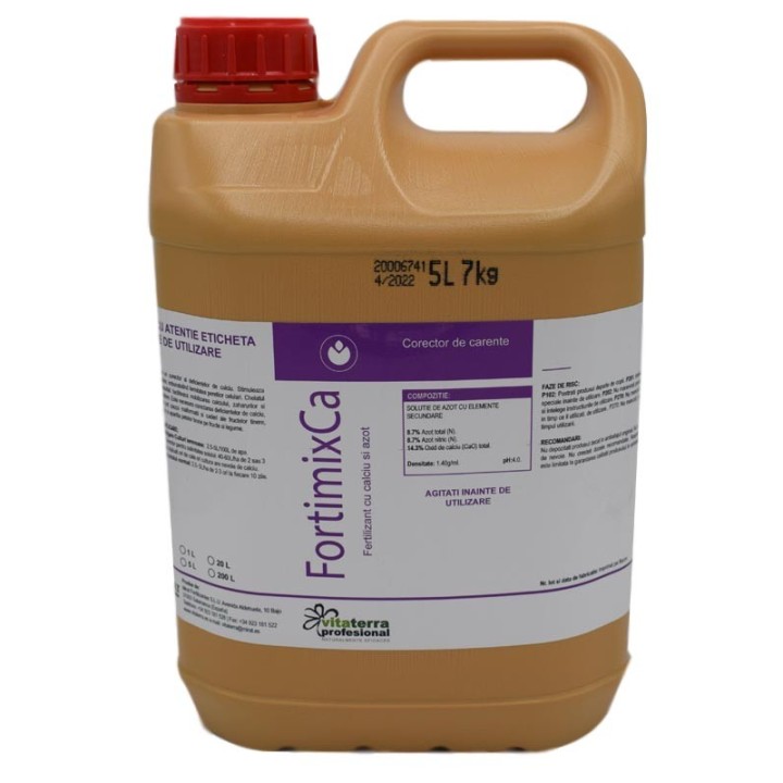 Azotat de calciu lichid, 5 litri la bidon