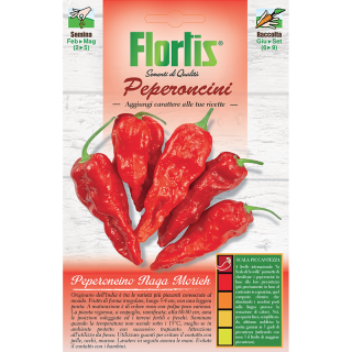 Seminte Ardei iute Naga Morich - 0.5 grame