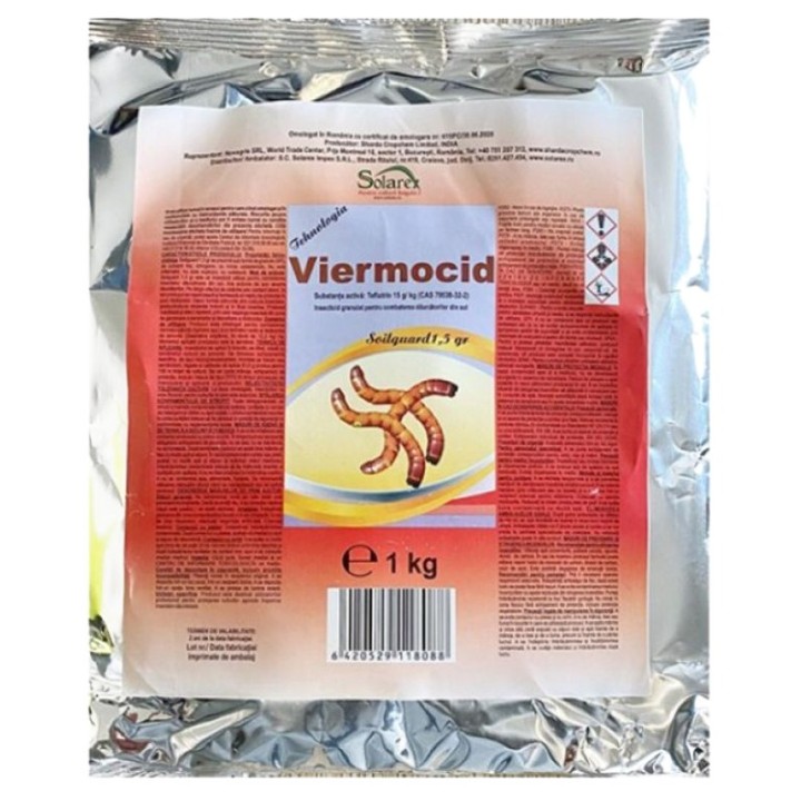 Insecticid Viermocid 1,5 GR, 1 kilogram