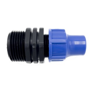 Mufa conectoare cu filet exterior si compresie 16x1", Senkron