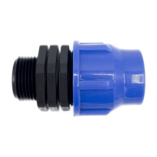 Mufa conectoare cu filet exterior si compresie, 32x1", Senkron