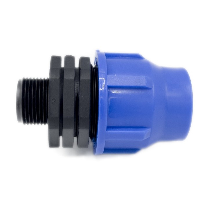 Mufa conectoare cu filet exterior si compresie, 32x3/4", Senkron