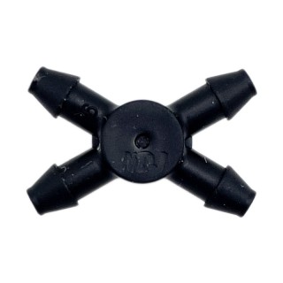 Conector cu 4 iesiri pentru picurator clicktif si tub 3/5