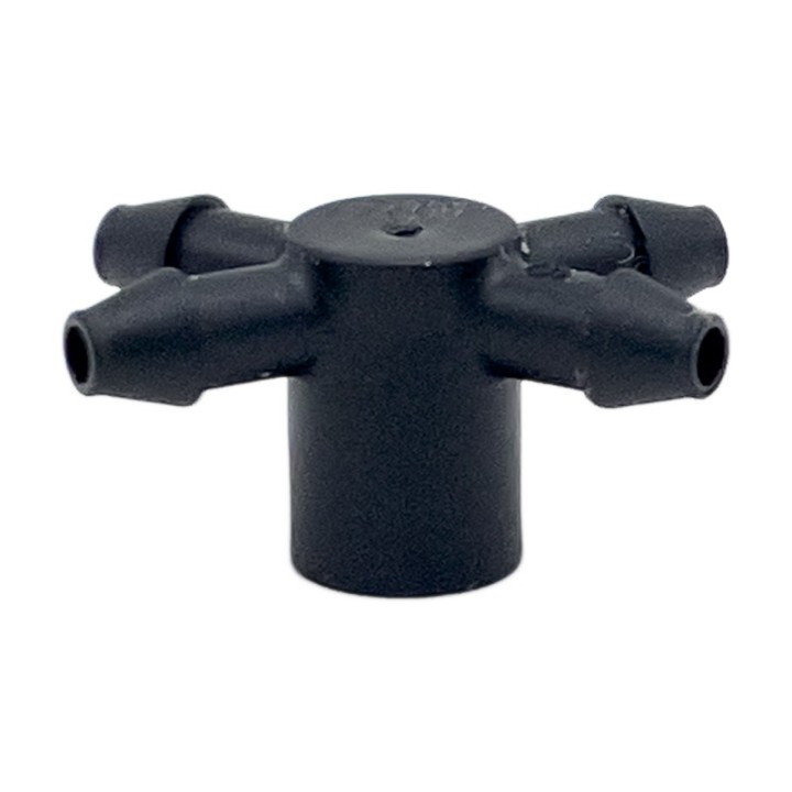Conector cu 4 iesiri pentru picurator clicktif si tub 3/5