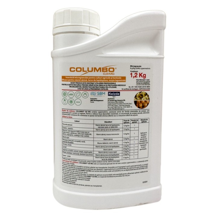 Insecticid Columbo 0.8 MG, 1.2 kilogram