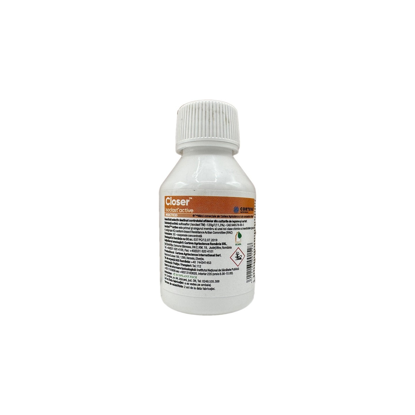 Insecticid Closer pentru afide la varza, salata, cartofi