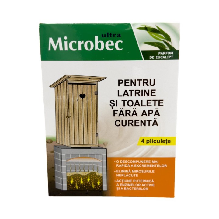 Microbec 4 buc x 30 grame, entru haznale si toatele uscate, Bros
