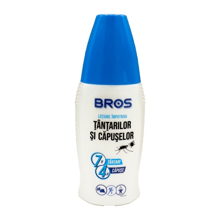 Spray impotriva tantarilor si capuselor Bros, 50 ml