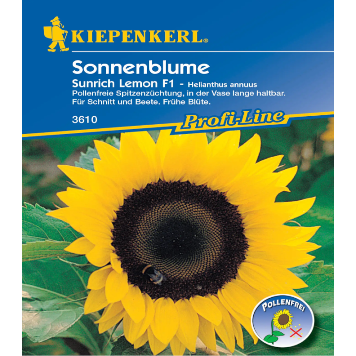 Floarea soarelui Sunrich Lemon F1