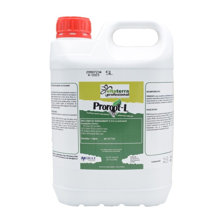 Fertilizant pentru inradacinare Proroot-L, 5 litri