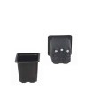 Ghivece de productie patrate  (8 x 8 x 7 cm), set 100 buc