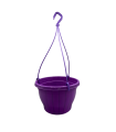 Ghivece cu agatatori Mov, set 46 buc, diametru 23 cm