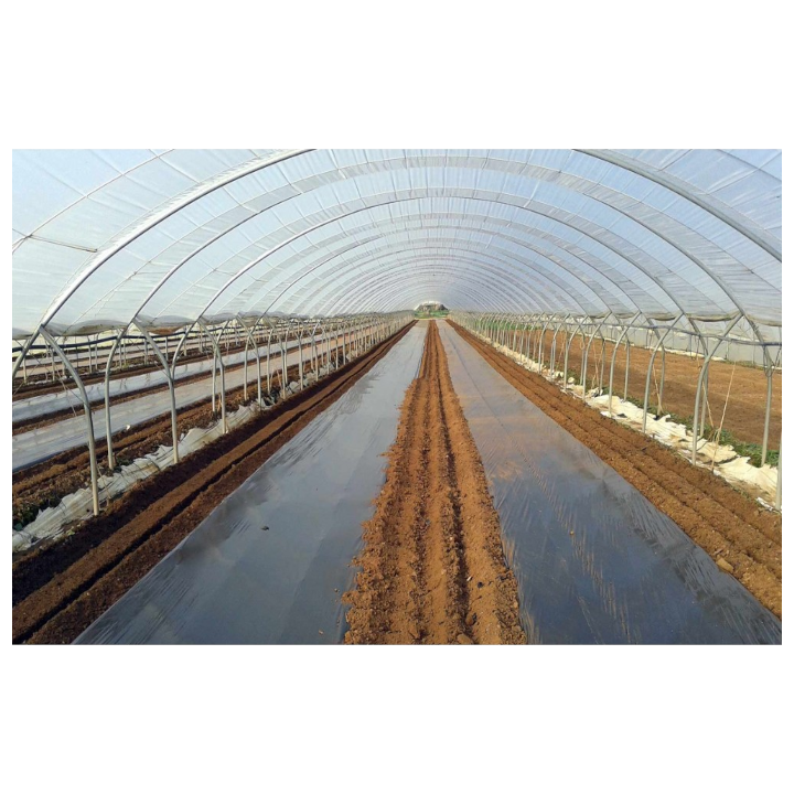 Folie neagra de sol, 15 microni, 1 sezon, 1.2 m x 50 m