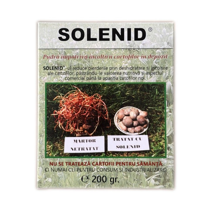 Solenid, inhibitor de incoltire al cartofilor, pudra anti incoltire