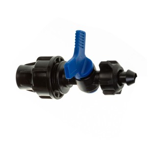 Robinet pentru tub picurare cu filet Ø16