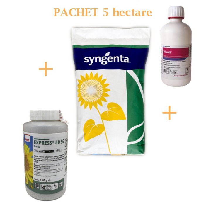 Pachet floarea soarelui Sureli + Express + Vivolt