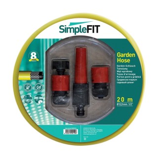 Kit furtun de gradina SimpleFIT, Ø 12.5 mm (1/2"), 20 metri