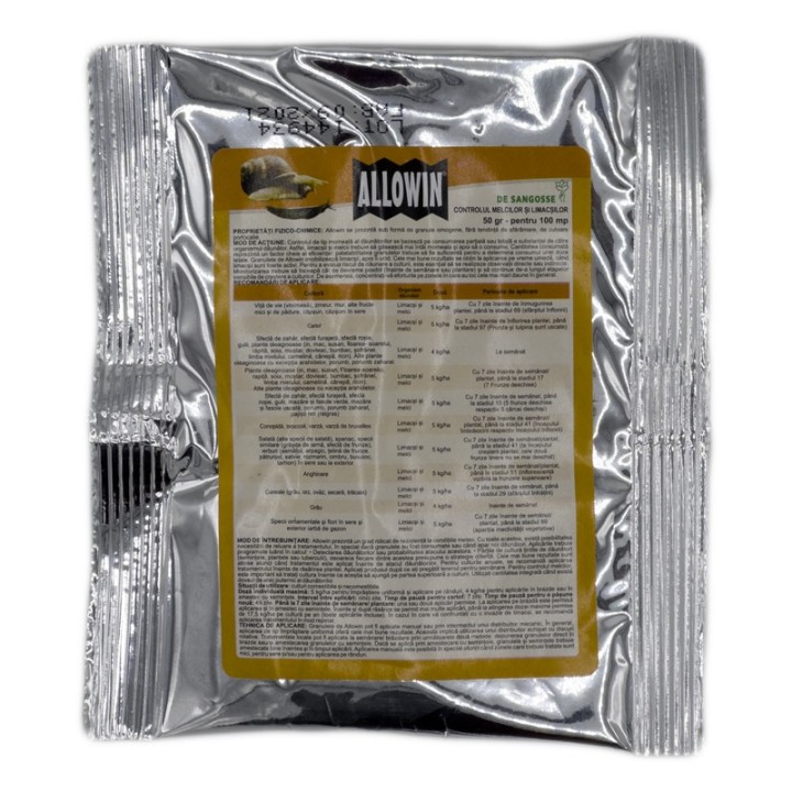Moluscocid Allowin, 50 grame