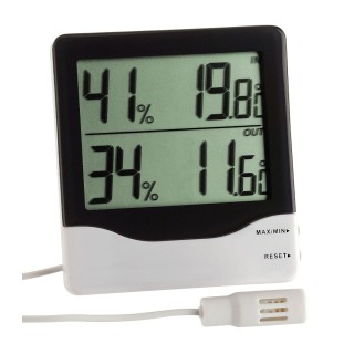 Termohigrometru digital cu sonda externa si valori Min/Max, TFA-Dostmann
