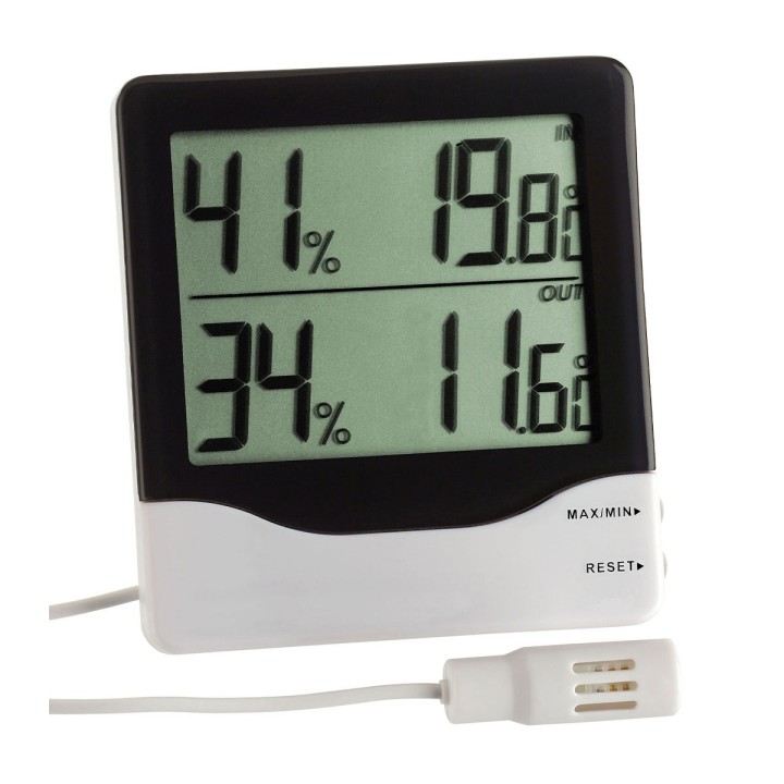 Termohigrometru digital cu sonda externa si valori Min/Max, TFA-Dostmann