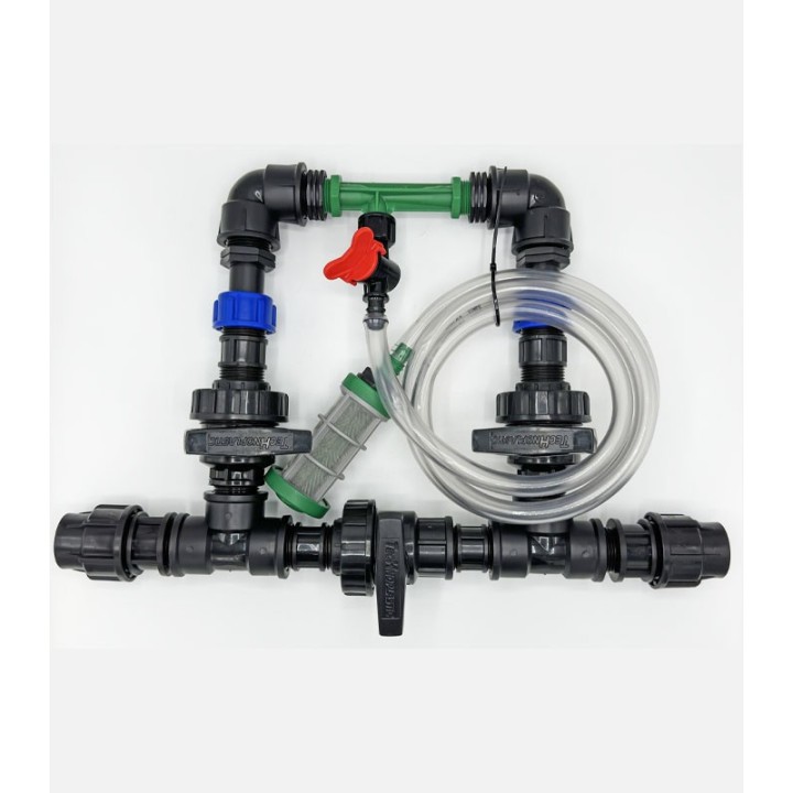 Kit Ventury cu injector pentru ferti-irigare, pentru racord de 32 mm