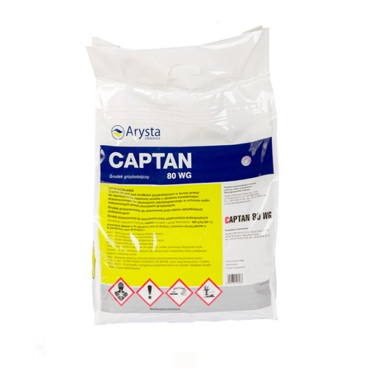 Fungicid Captan 80 wdg, 5 kg