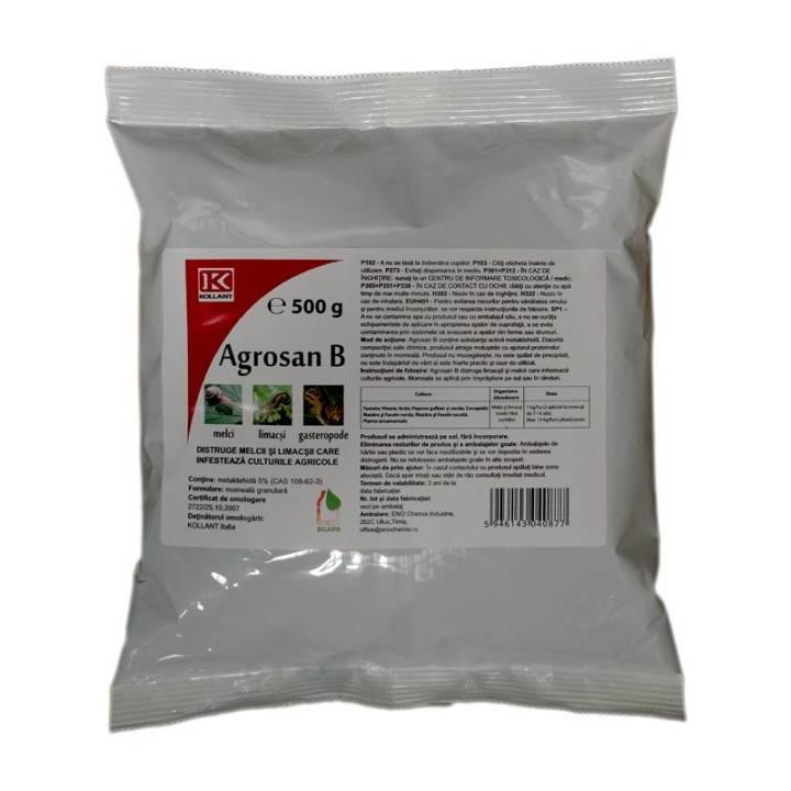 Moluscocid Agrosan B, 500 grame