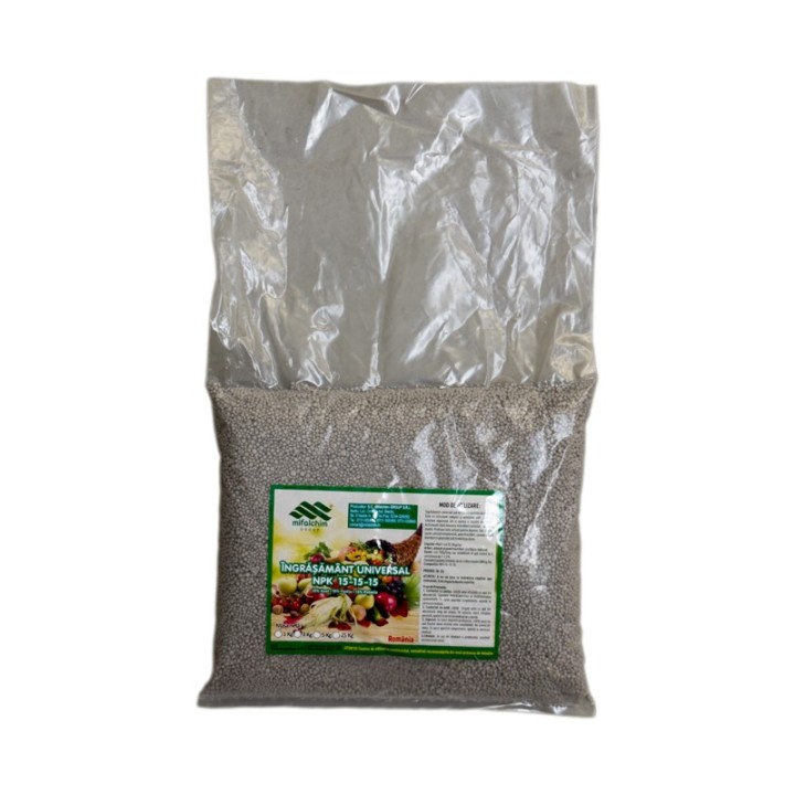 Ingrasamant granulat NPK 15-15-15, 3 kg