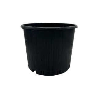 Ghiveci de productie negru, diametru Ø25 cm, 7,8 litri