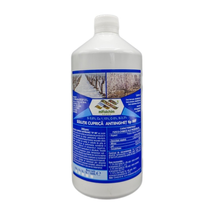 Solutie Cuprica Antiinghet tip MIF, 1 litru
