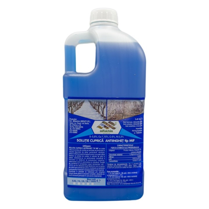 Solutie Cuprica Antiinghet tip MIF, 2 litri | Mifalchim