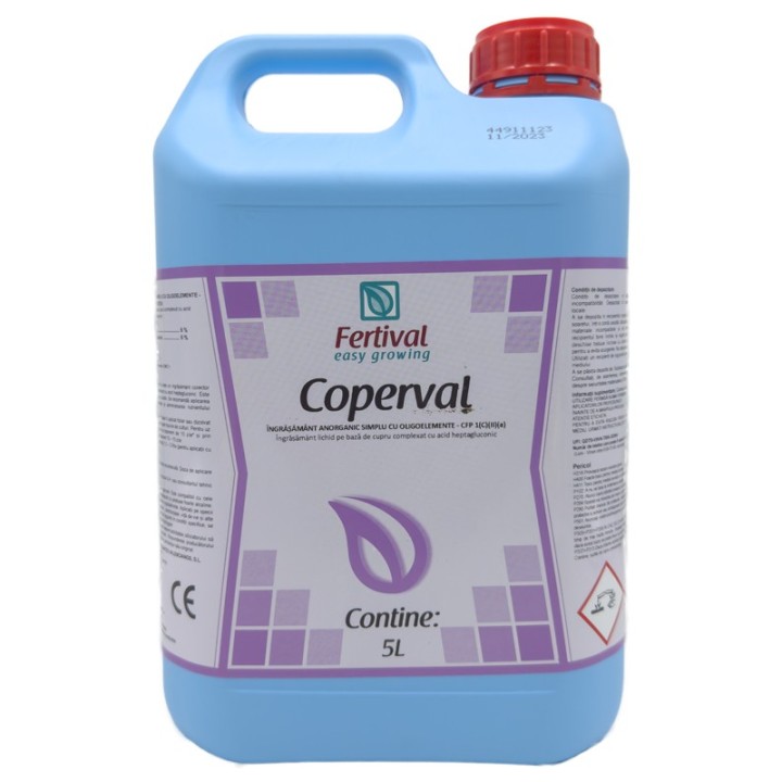 Fertilizant Coperval, 5 litri