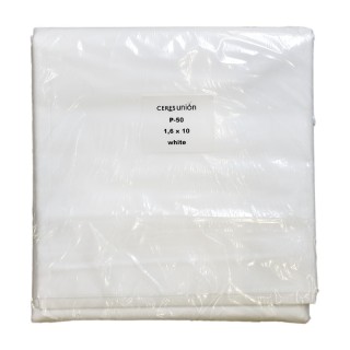 Folie alba pentru mulcire Ceres 1.6 m x 10 m, 50 g/mp