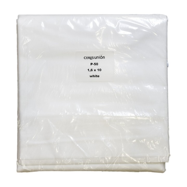 Folie alba pentru mulcire Ceres 1.6 m x 10 m, 50 g/mp