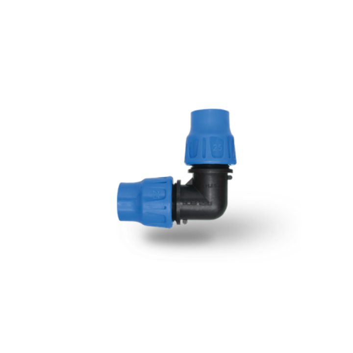 Cot compresiune pentru teava PEHD, Q25 mm, Poelsan