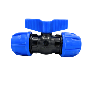Robinet compresiune pentru Teava PEHD, Q25 mm