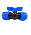 Robinet compresiune pentru Teava PEHD, Q25 mm