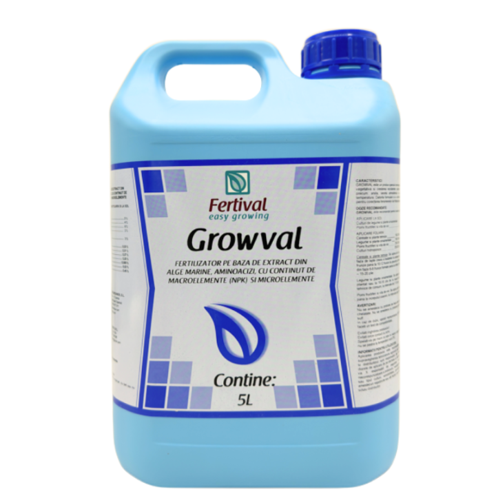 Fertilizant Growval, 5 litri