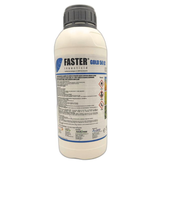 Insecticid Faster Gold 50 EC | Actiune rapida impotriva daunatorilor la ...