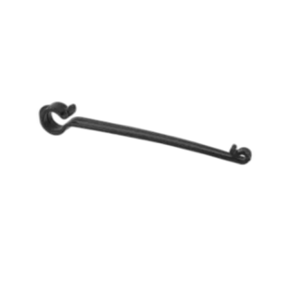Carlig suport pentru tub de irigare, 16 mm, lungime 15 cm