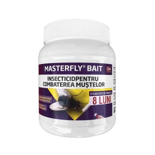 Insecticid Masterfly Bait, combaterea mustelor, efect pana la 8 luni, 125 g