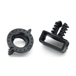 Clips pentru prindere banda elastica si fixare lant palisare, 100 bucati pz2