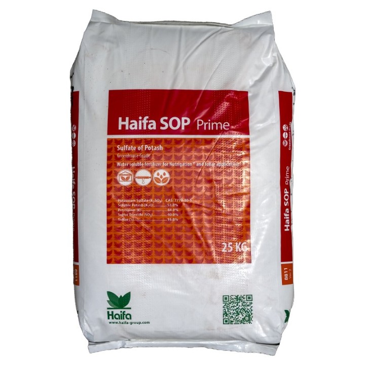 Ingrasamant sulfat de potasiu, Haifa SOP Prime, 25 kg